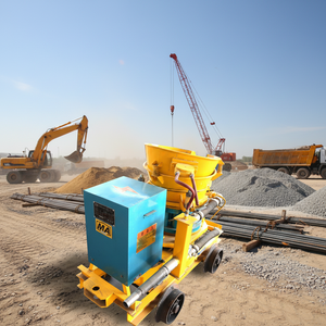 Beton-Spritzmaschine Spritzbeton-Maschinen Stuck-Zement-Spritzgerät für Wandverputz - Product Image 5