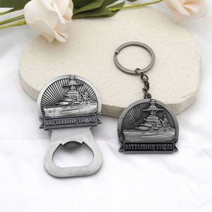 Llavero de Aleación 2D Personalizable, Forma de Timón 3D, Estilo de Dibujos Animados Vintage, con Logotipo Personalizado, Impresión UV - Product Image 1