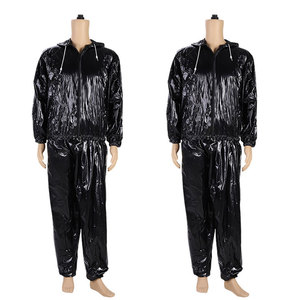 Combinaison de <span class=keywords><strong>sauna</strong></span> en PVC pour hommes et femmes, vente chaude de l'usine OEM, design en plastique résistant pour la transpiration, combinaison de <span class=keywords><strong>sauna</strong></span> pour les séances d'entraînement en salle de sport - Product Image 1