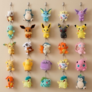 Lindos Peluches de Pokémon Kawaii de 4 Pulgadas, Juguetes de Peluche Suaves de Anime, Llavero, Mini Colgante Decorativo para <span class=keywords><strong>Mochila</strong></span> - Product Image 1