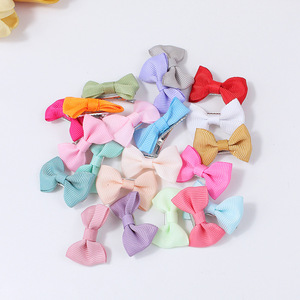 Maltese Top <b>Hair</b> Accessory Solid Color 4cm Mini <b>Bow</b> <b>hair</b> Clip Pet <b>Hair</b> Clip for Long Haired <b>Dogs</b> - Product Image 2