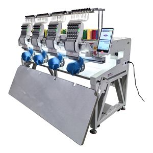 4 Head Pro Multifunctional Computerized Embroidery Machine 500x1200 Mm Fully Automatic Commercial Flat Sewing Equipment - Product Image 4