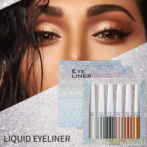 Nouveauté : Eyeliner magnétique <span class=keywords><strong>transparent</strong></span> à paillettes blanches minérales, résistant à l'eau, naturel, vente en gros, échantillon gratuit, fournisseur de marque privée - Product Image 1