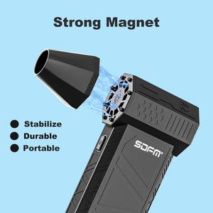 Soplador de Aire Eléctrico SDFM Max-Black, 130000 RPM, Chorro de Aire Comprimido, 3 Velocidades Ajustables y Reutilizable con Batería - Product Image 4