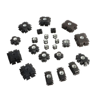 Inserts filetés carrés pour tubes en acier ronds et carrés, écrou <span class=keywords><strong>d</strong></span>'extrémité en forme <span class=keywords><strong>d</strong></span>'étoile, fabrication directe <span class=keywords><strong>d</strong></span>'usine, M4 M6 M8 - Product Image 4