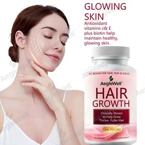 Aeglewell OEM/ODM Integratore di Biotina <span class=keywords><strong>Best</strong></span> Seller per Pelle, Capelli e Unghie Formula Personalizzata Capsule di Biotina, Collagene e Cheratina - Product Image 2