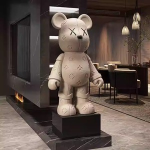 Nouvel Arrivage Violent Bear Tide Play Big Bearbrick Grandes décorations Décoration de la maison <span class=keywords><strong>Sculpture</strong></span> Ornements