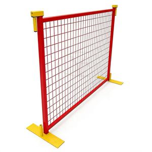 Panneaux de clôture de chantier YC à bas prix au Canada, robustes, thermolaqués, clôture temporaire sûre, panneaux de clôture de chantier au Canada - Product Image 4