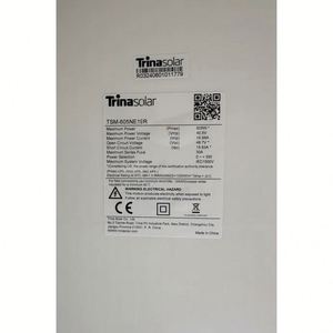 Paneles Solares Trina Vertex S+ de 600w Tipo N, 600W 610w 620w NE19R.20, Garantía de 25 Años, Venta al Por Mayor, STOCK en EE. UU. - Product Image 3