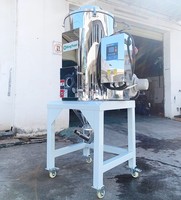 Séchoir Euro-hopper en acier inoxydable DY-SH100 à air chaud avec contrôle précis de la température PID et protection contre la surchauffe, capacité de 100 kg