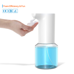 Đứng duy nhất chế độ 350ml bọt cảm biến điện dung USB rảnh tay có thể sạc lại pin tự động xà phòng <span class=keywords><strong>Dispenser</strong></span> cho hộ gia đình sử dụng - Product Image 1