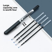 Stylo à bille jetable Snowhite 0,5 mm, nouveau design, pointe aiguille, matière plastique, écriture fluide et brillante, utilisation pour la calligraphie