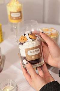 Velas Aromáticas de Lujo LANJO al por Mayor, Velas de Helado Hechas a Mano, Velas de Postre Aromáticas para Días Festivos y Bares - Product Image 2