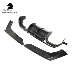 3 Chiếc Máy Khuếch Tán Cản Sau Bằng <span class=keywords><strong>Carbon</strong></span> Loại V Cho <span class=keywords><strong>BMW</strong></span> M3 <span class=keywords><strong>M4</strong></span> F80 F82 F83 2014-2019 - Product Image 4