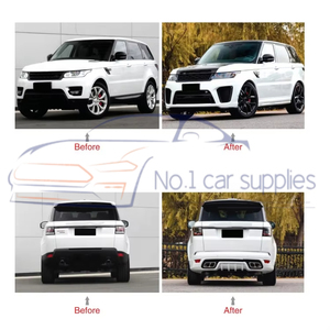 Ventes d'usine phares de pare-chocs avant arrière feux arrière 2014-2017 Kit de carrosserie L494 <span class=keywords><strong>SVR</strong></span> pour <span class=keywords><strong>Range</strong></span> <span class=keywords><strong>Rover</strong></span> Sport - Product Image 6