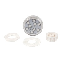 Luces LED RGB de 45 mm con Programación Automática E14 AC24V para PC, con IP66 y 9 LED, Decoración para Parques Temáticos