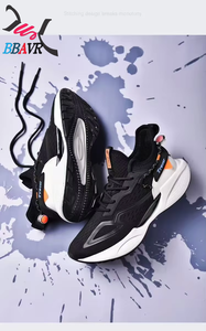 Weshine Chaussures de sport pour hommes, tendance, décontractées, à lacets, en tricot, pour adultes, vente en gros personnalisée - Product Image 6