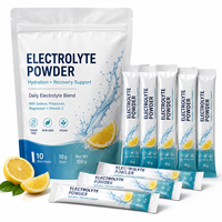 Bâtonnets d'hydratation électrolytique compatibles Keto, sans sucre, 500 mg de sodium, 350 mg de potassium, magnésium pour la récupération sportive