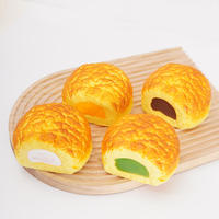 Jouets Squishy en forme de Donut et de Pain, à remontée lente, au design Fromage à la crème, Jouets Fidget Anti-stress pour Enfants, Vente en gros