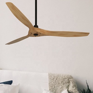 Nuovo Desgin Smart Ventilatori a Pale IN Legno di ROVERE Naturale Soffitto Nero Finito Ventilatore A Soffitto 60 Pollici Con motore a CORRENTE CONTINUA - Product Image 4