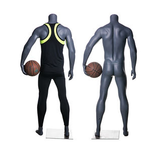 Maniquí de Baloncesto de Fibra de Vidrio, Maniquí Masculino sin Cabeza de Cuerpo Completo, Exhibición de Ropa con Ventana, a la Venta, a la Venta, Al por Mayor, a la Moda, <span class=keywords><strong>para</strong></span> Hombre - Product Image 6