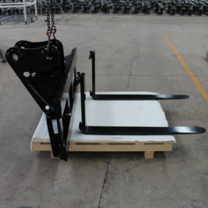 Accessori per macchine da costruzione di larghezza personalizzata forcella per escavatore per Mini escavatore essenziale per un efficiente spostamento laterale - Product Image 4