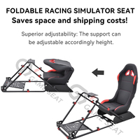 GY072 Custom New Driving Playseat Motion Sim Racing Simulator Cabina para Logitech G29,G25,G27,G920,PC,Thrustmaster T500RS,T3PA