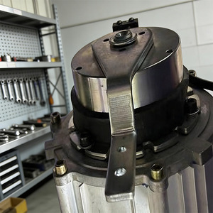 Nouvelle vente chaude 2021 Frein à disque à ressort DC 24V pour fauteuil roulant, frein électromagnétique manuel avec roulement - Product Image 3