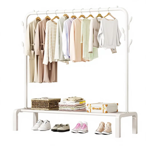 Metal Clothes Hanger With Connector Hooks For Multi Layer Hanging And Space Saving Solutions Hangers - Product Image 4