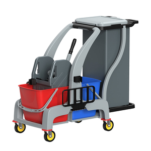 AF08191/A/B/C/D/E/F nouveauté chariot de nettoyage de concierge commercial chariot d'hôtel produits de nettoyage polyvalents - Product Image 5