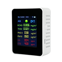 WiFi Tuya 9-en-1 Moniteur de qualité de l'air Intérieur CO2 PM2.5 Détecteur de gaz Qualité de l'air ambiant & Pollution Co Meter Tuya Analyseurs de gaz