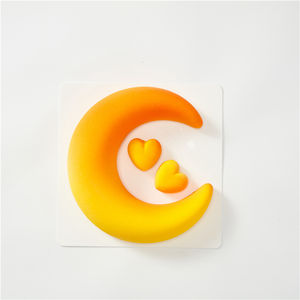 Recién llegado, diseño Simple, <span class=keywords><strong>pastel</strong></span> de Mousse en forma de Luna, <span class=keywords><strong>pastel</strong></span> de Mousse congelado - Product Image 2