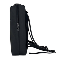 Sac à dos de luxe exécutif pour ordinateur portable, sac de voyage d'affaires étanche en PU de qualité supérieure, peut mettre sur les bagages