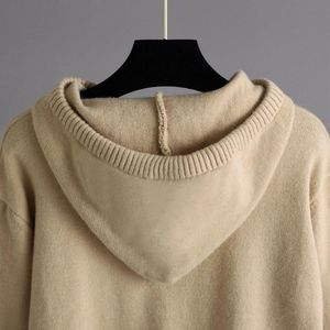 Abito Casual da <span class=keywords><strong>donna</strong></span> invernale con cappuccio maglione a maniche lunghe in maglia Top per pantaloni da <span class=keywords><strong>donna</strong></span> abbigliamento per la casa maglione lavorato a maglia Casual abito da <span class=keywords><strong>donna</strong></span> - Product Image 5