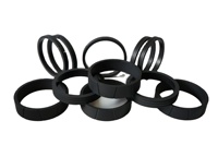 Anneau d'étanchéité de support PEEK PTFE pour pièces de réparation de compresseur, anneau de rechange, pièces de cylindre, guide d'usure, segment de piston Af ariel Abc