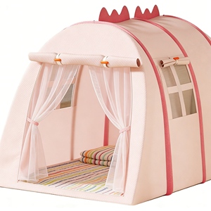 <span class=keywords><strong>Tenda</strong></span> da Gioco Pop-up a Tunnel per Bambini per Collegare Più Tende e Creare un Villaggio Campeggio - Product Image 2