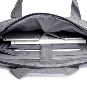 Nuevo Maletín para Portátil de Negocios de 15 Pulgadas, con Correa para Hombro, Asa Superior, Poliéster Impermeable, Antisísmico, Transpirable, con Cierre - Product Image 3