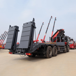 Nhà sản xuất bán nặng 8x4 phẳng Giao hàng 20 25 30 tấn Knuckle Boom Crane xe tải - Product Image 2