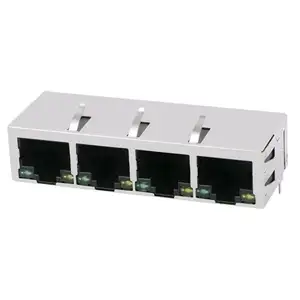 ARJ14A serisi 100 base-t trafo Ethernet dişi Jack RJ45 konektörü 1X4