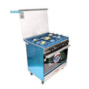 Xunda Cuisinière à Gaz <span class=keywords><strong>Gaziniere</strong></span> Cuisinire Gaz 5 Feux Avec Four Cuisinière de Cuisine et Four Cuisinière Autonome pour la Maison - Product Image 2