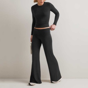 <span class=keywords><strong>2026</strong></span> Yeni Sezon Kadın Uzun Kollu Salon Tişörtü Modal Elastan Hafif Yumuşak Esnek Dört Yönlü Esneme Nefes Alabilen Dar Kesim Yoga - Product Image 4