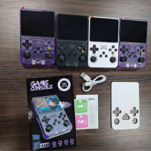 Tốt Nhất Bán Linux Hệ Thống Túi Xách Tay Gameboy 64GB 128GB 256G 10000 + Trò Chơi Máy Nghe Nhạc Cầm Tay Video Trò Chơi Giao Diện Điều Khiển R36s - Product Image 3