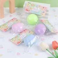 Mini Balles Anti-Stress Mochi en TPR, Jouet à Presser Kawaii, Simulation Alimentaire, Soulagement du Stress, Jouets Sensoriels Décompression Squishy