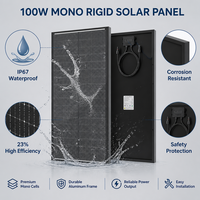 Panneau Solaire BIPV OEM pour Usage Domestique 18V 60W 80W 100WP 150W 200W 250W 300W, Panneaux Solaires en Verre Monocristallins 12V 100W pour Toiture