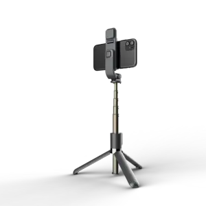 SYOSIN L03s Hot Selling 3 In 1 Selfie Tripod Fill Light Aluminium Alloy Adjustable Smart Wireless Selfie Stick De Celular