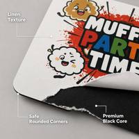 MUFFIN PARTY TIME Jeu de cartes personnalisé pour la famille Boîte en papier Impression recto-verso Jeu de table durable