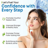 croissance des cheveux des femmes, saveur naturelle, biotine, collagène, kératine, bonbons multi-vitamines pour cheveux