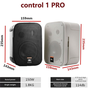 Altavoz de Conferencia Profesional <span class=keywords><strong>JBL</strong></span> <span class=keywords><strong>Control</strong></span> 1 PRO <span class=keywords><strong>5</strong></span> para Montaje en Pared, Ideal para Música de Fondo en Cines y Megafonía - Product Image 6