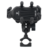 Support de Téléphone Antichoc en Aluminium pour Moto et Scooter Électrique, Fixation Guidon