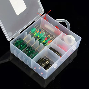 Kit complet d'accessoires de pêche en gros avec <span class=keywords><strong>flotteur</strong></span> <span class=keywords><strong>coulissant</strong></span>, siège de <span class=keywords><strong>flotteur</strong></span> gradué, perles d'espacement et ensemble d'émerillons - Product Image 5